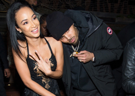 Draya Michele and Chris Brown dated in 2011.
